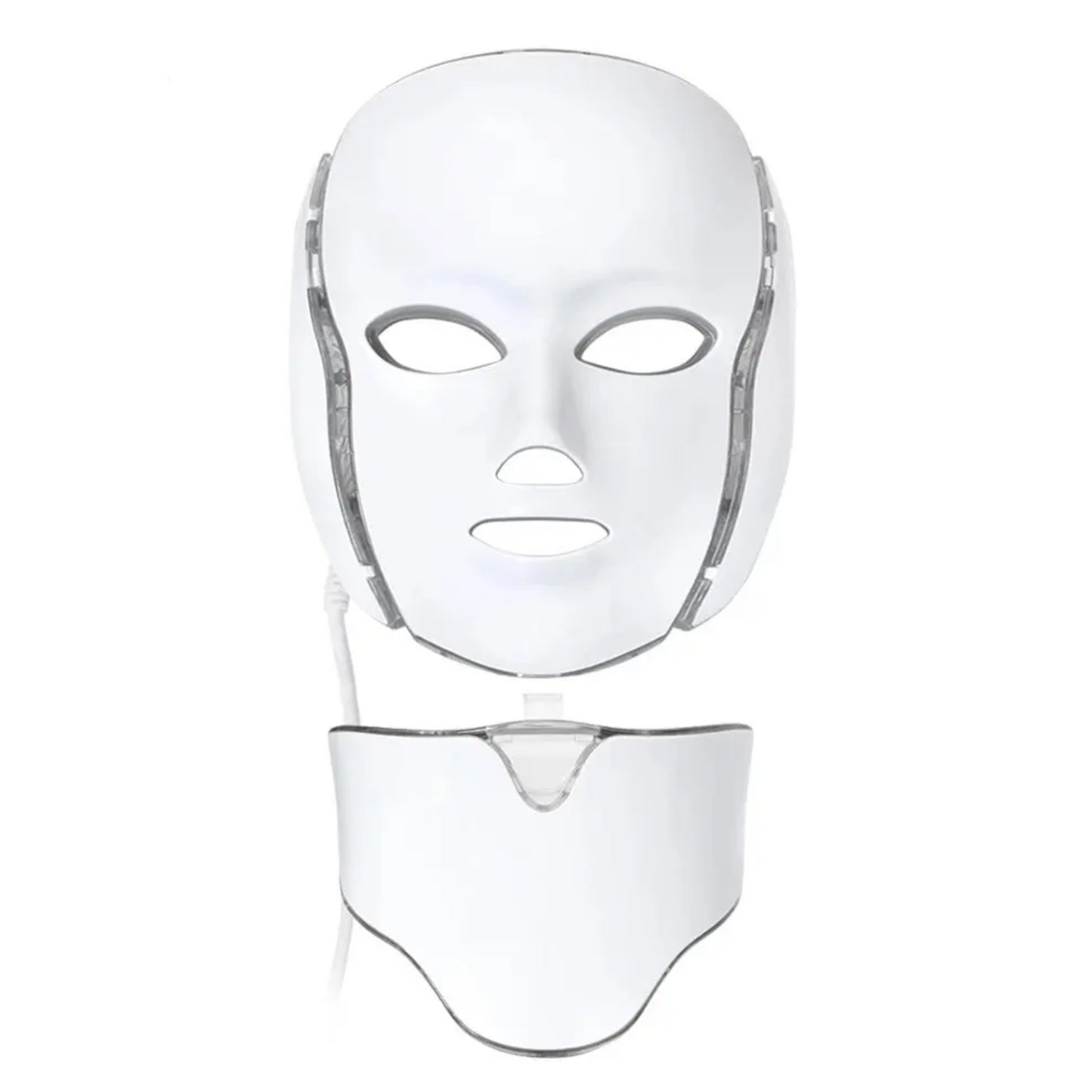 Rejuvenating 7 Color LED Face Mask With Neck Care