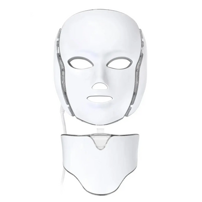 Rejuvenating 7 Color LED Face Mask With Neck Care