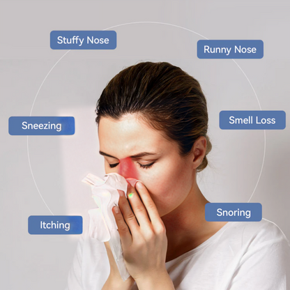 Natural Red Light Nasal Relief for Sinus Issues