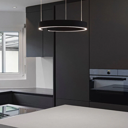 Bright Round LED Pendant Light for Home and Office