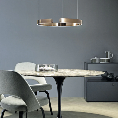 Bright Round LED Pendant Light for Home and Office - Lusomart