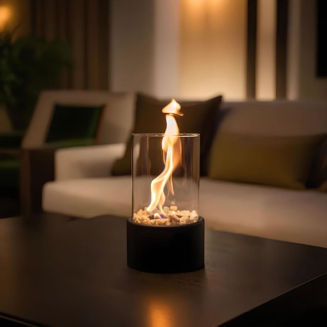Traditional Glass Oil Burning Lamp - Lusomart
