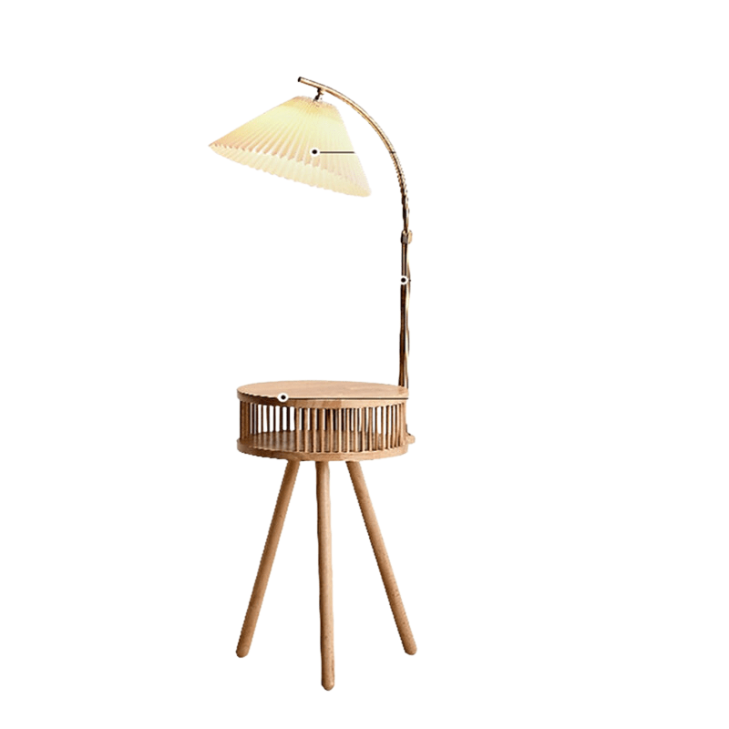 Elegant Floral Standing Lamp
