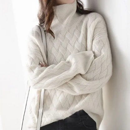 Cozy Crew Neck Knit Sweater