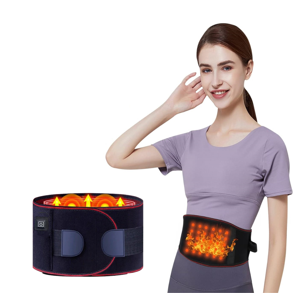Warm Back Pain Relief Wrap Belt - Lusomart