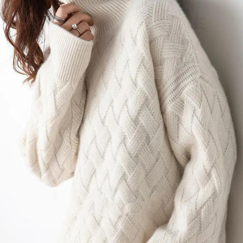 Cozy Crew Neck Knit Sweater