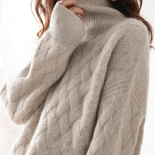 Cozy Crew Neck Knit Sweater