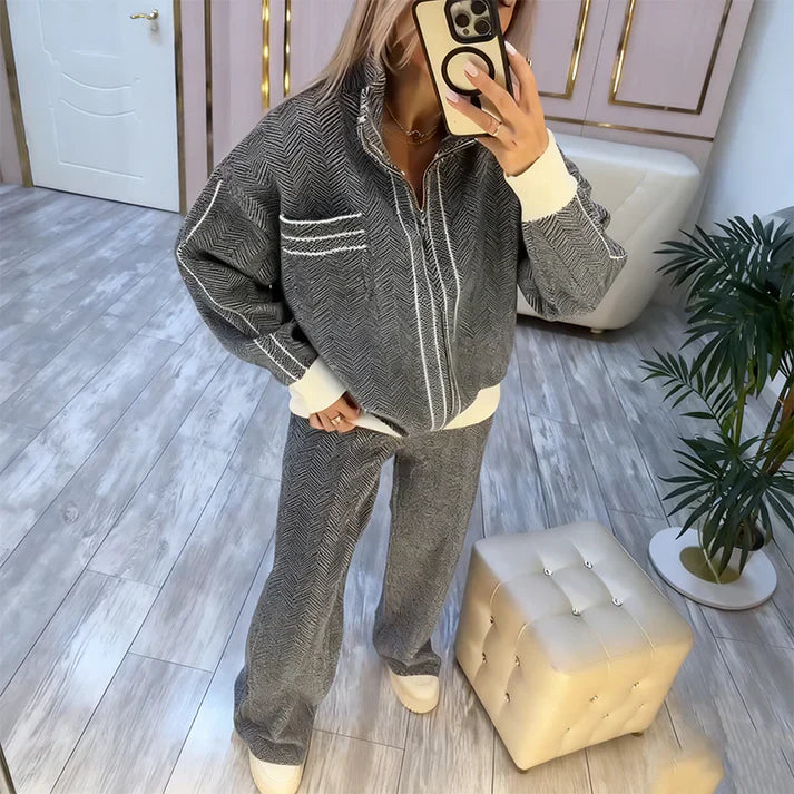 Cozy Everyday Wear Set with Soft Touch & Relaxed Fit - Lusomart