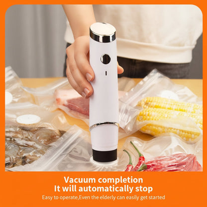 Compact Automatic Food Saver USB Charging Vacuum Sealer