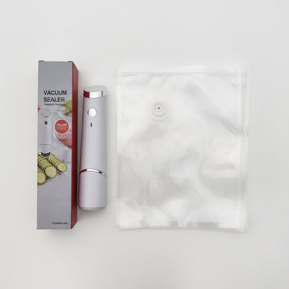 Compact Automatic Food Saver USB Charging Vacuum Sealer