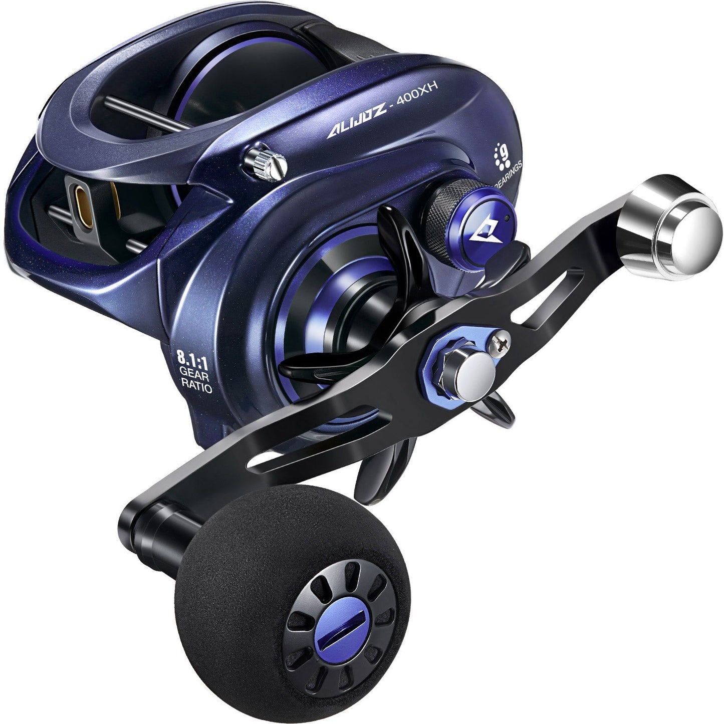 Durable Baitcast Fishing Reel with Clicker System