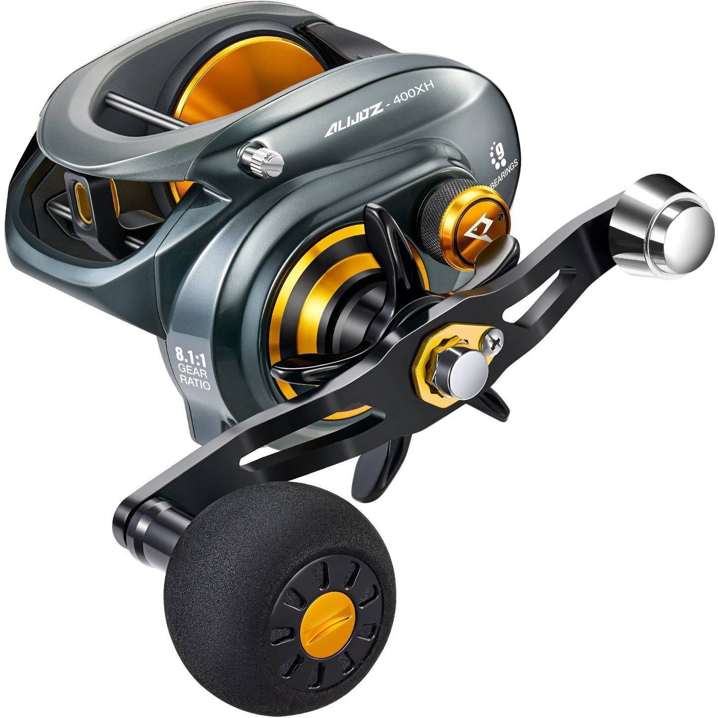 Durable Baitcast Fishing Reel with Clicker System