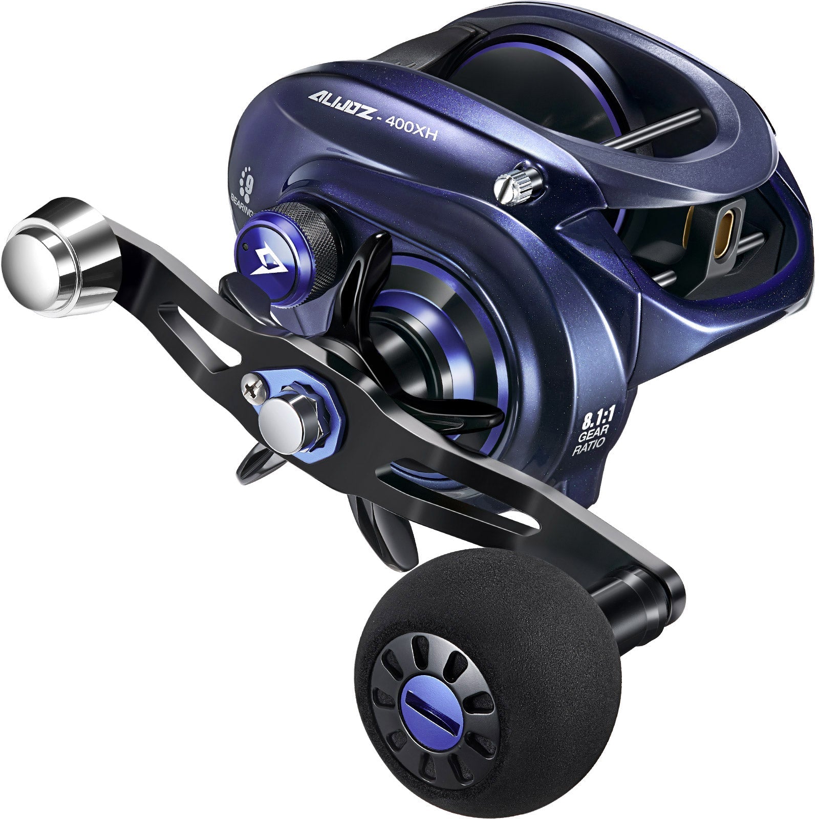 Durable Baitcast Fishing Reel with Clicker System - Lusomart