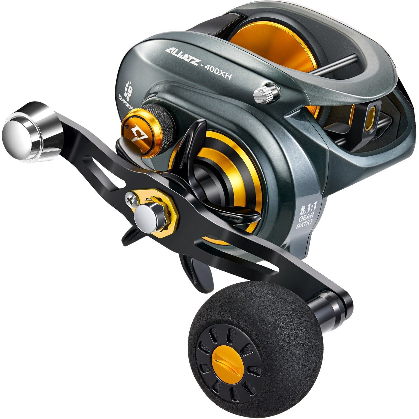 Durable Baitcast Fishing Reel with Clicker System