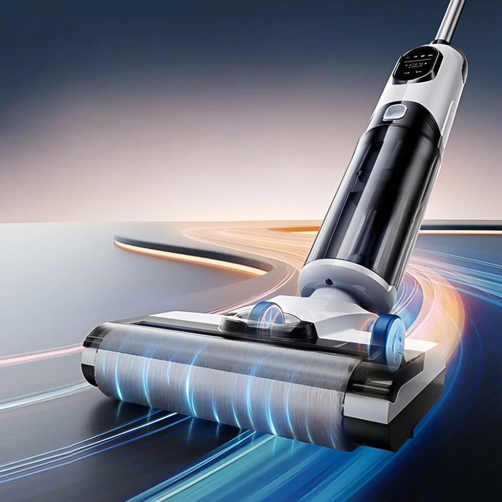 Portable Cordless Hard Floor Vacuum Mop