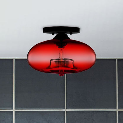 Modern Vintage Globe Ceiling Light Fixture