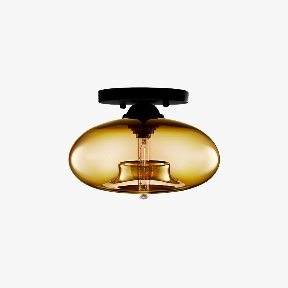 Modern Vintage Globe Ceiling Light Fixture - Lusomart