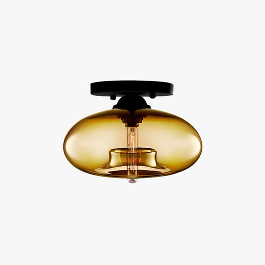 Modern Vintage Globe Ceiling Light Fixture - Lusomart
