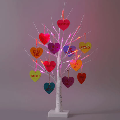 Romantic LED Heart Shaped Table Lamp