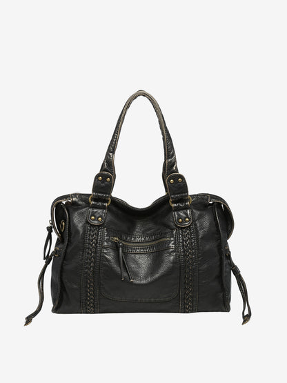Chic Vegan Shoulder Handbag for Ladies - Lusomart