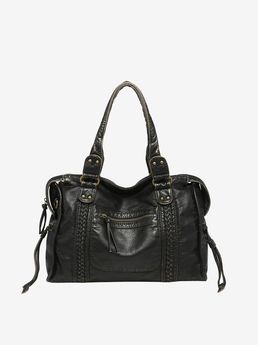 Chic Vegan Shoulder Handbag for Ladies - Lusomart