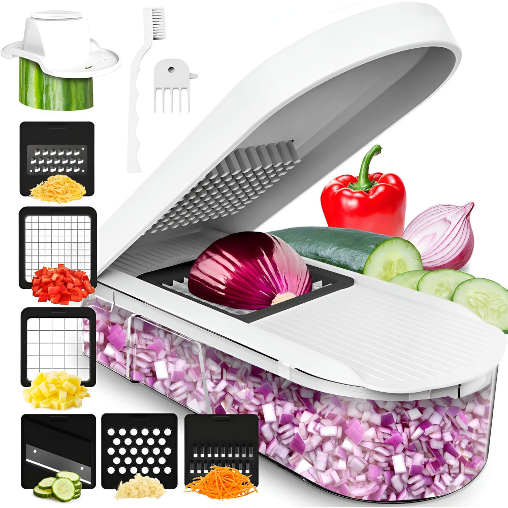 Easy Kitchen Veggie Chopper Cutting Tool Set