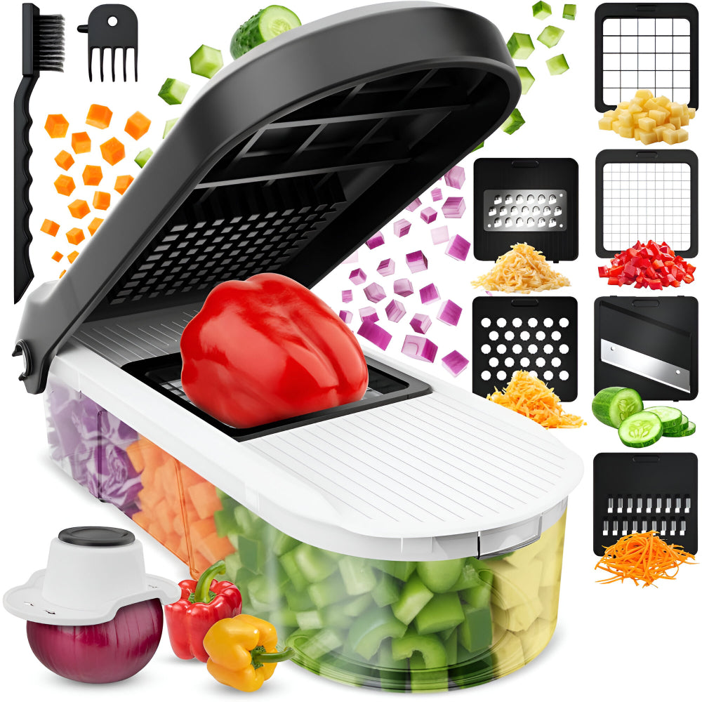 Easy Kitchen Veggie Chopper Cutting Tool Set
