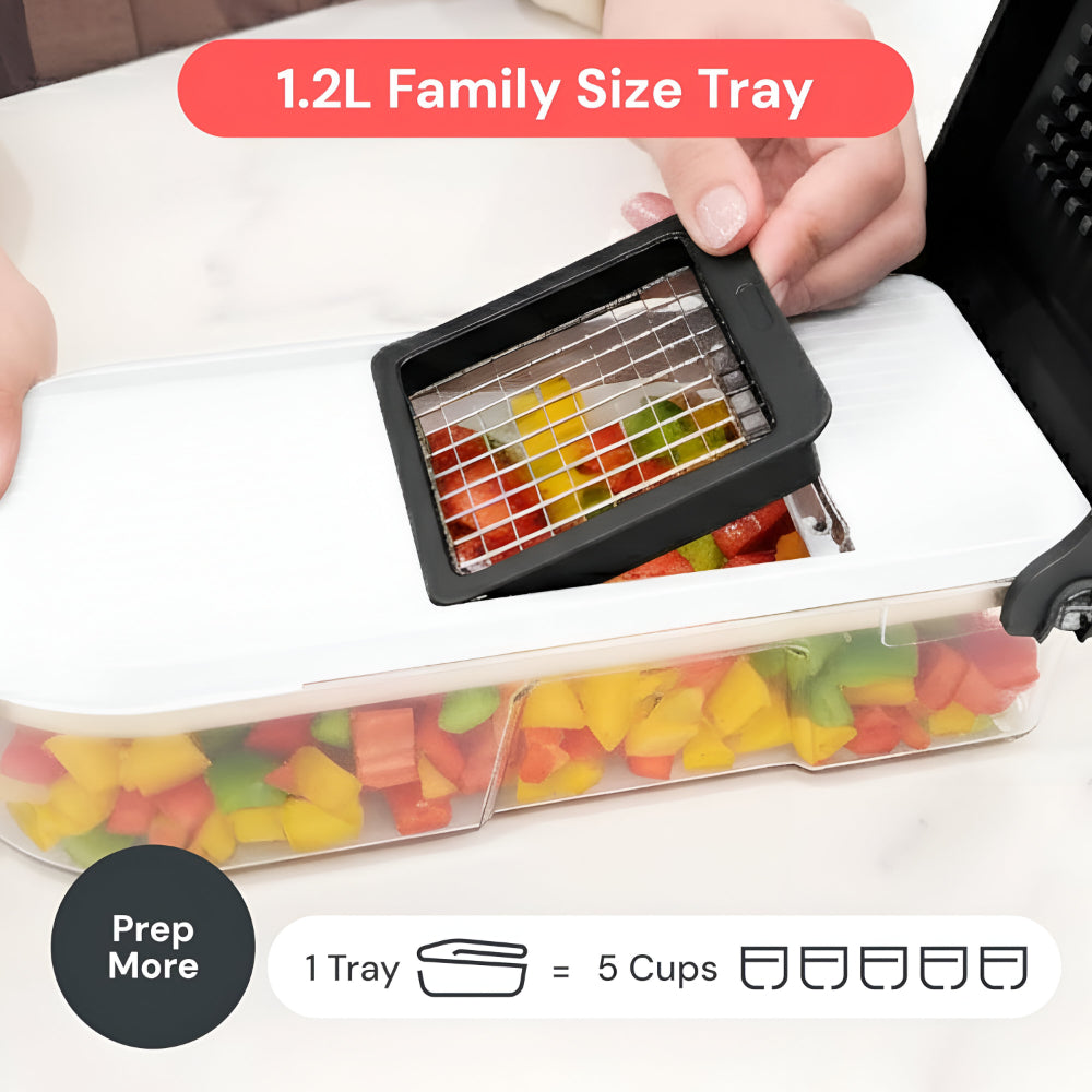Easy Kitchen Veggie Chopper Cutting Tool Set