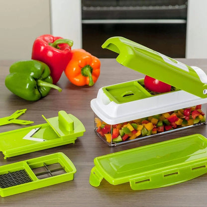 VeggieCraft | Versatile Ergonomic 12-in-1 Vegetable Slicer and Cutter 3