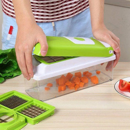 VeggieCraft | Versatile Ergonomic 12-in-1 Vegetable Slicer and Cutter 4