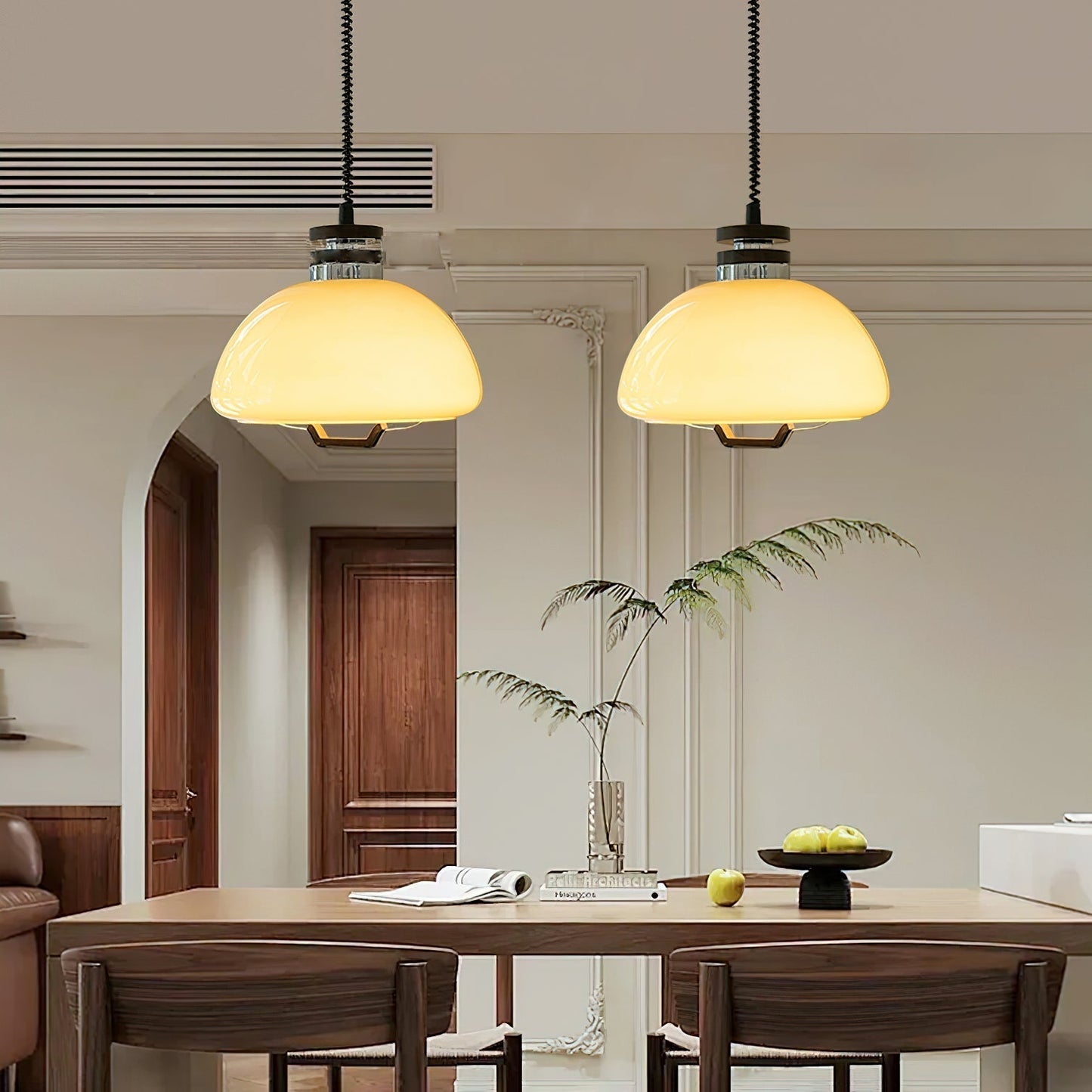 Classic White Pendant Ceiling Light