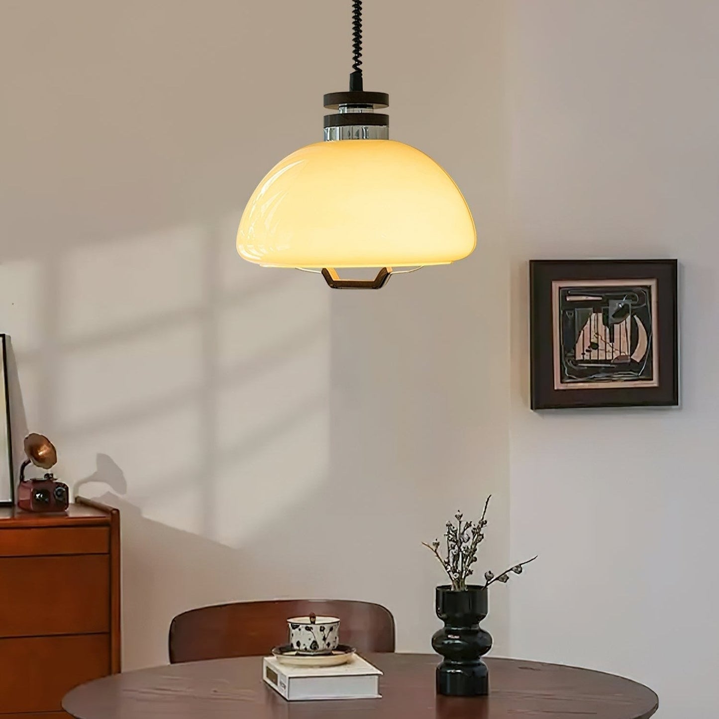 Classic White Pendant Ceiling Light