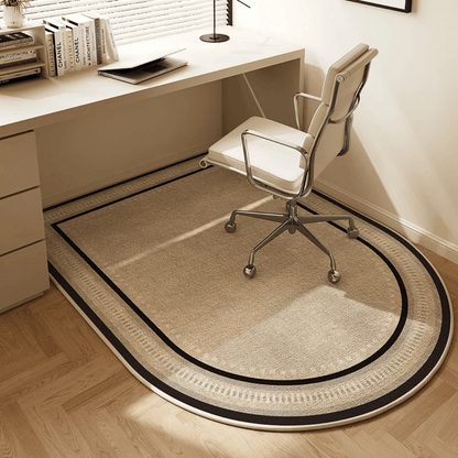 VelourGuard | Stylish Durable Office Chair Mat for Floor Protection 3
