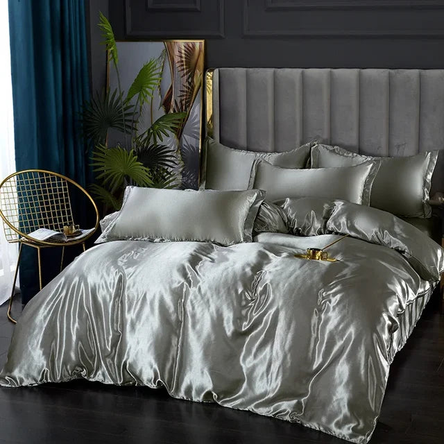 VelvaSleep – Premium Satin Bedding Set for Elegant Nights 2