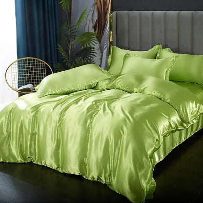 VelvaSleep – Premium Satin Bedding Set for Elegant Nights 9