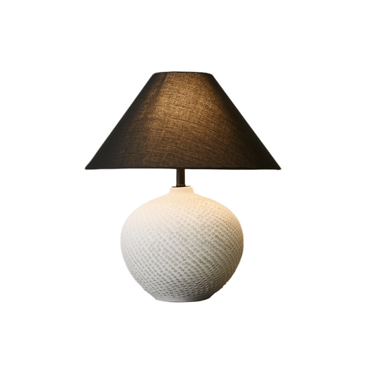 Sleek Contemporary Table Lamp with Soft Curved Design - Lusomart