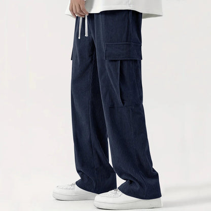 VelvetEase | Comfortable Relaxed Fit Corduroy Trousers for Men 1