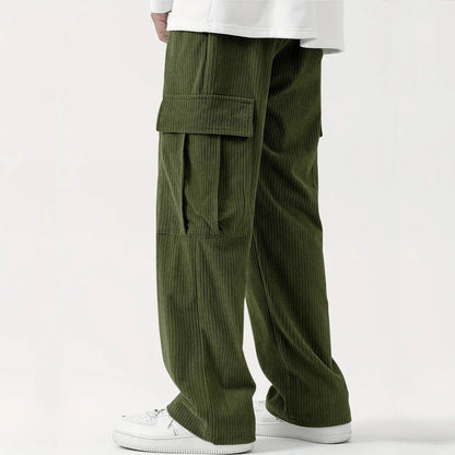 VelvetEase | Comfortable Relaxed Fit Corduroy Trousers for Men 5