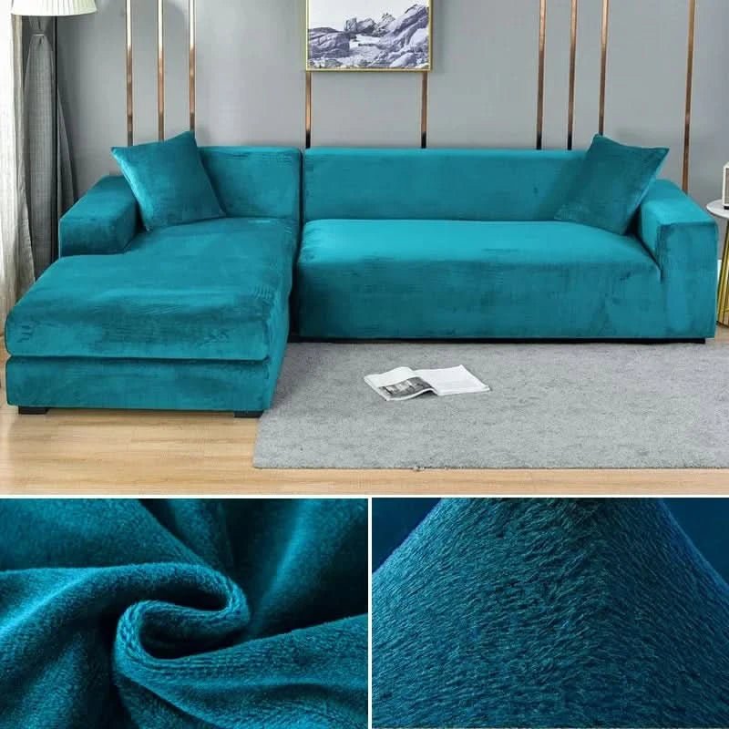 VelvetGuard | Elegant Soft Stretch Sofa Cover for Luxurious Living Rooms 17