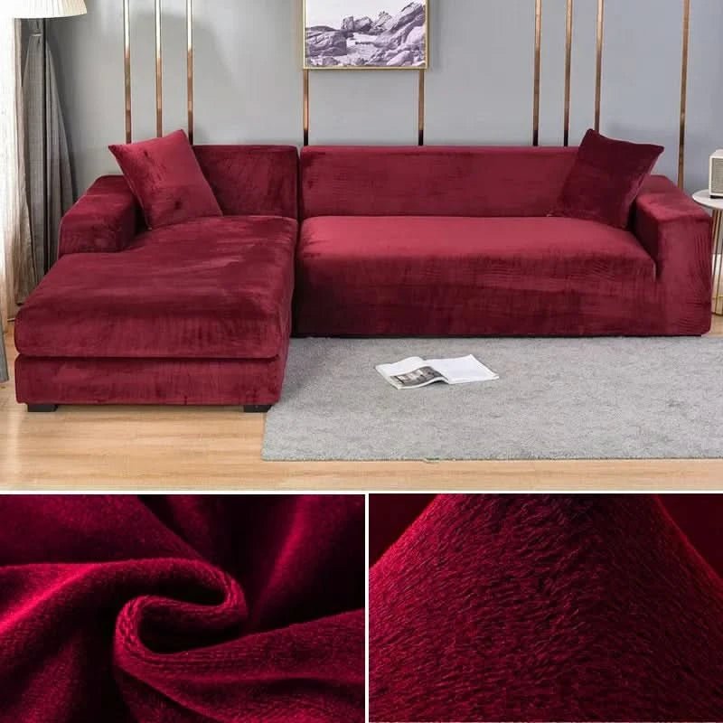 VelvetGuard | Elegant Soft Stretch Sofa Cover for Luxurious Living Rooms 20