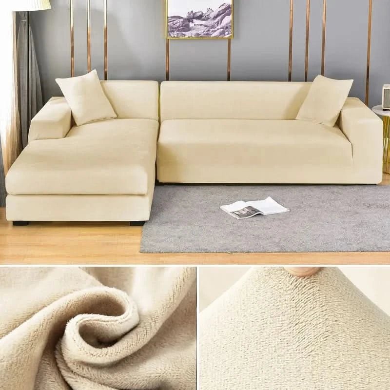 VelvetGuard | Elegant Soft Stretch Sofa Cover for Luxurious Living Rooms 7