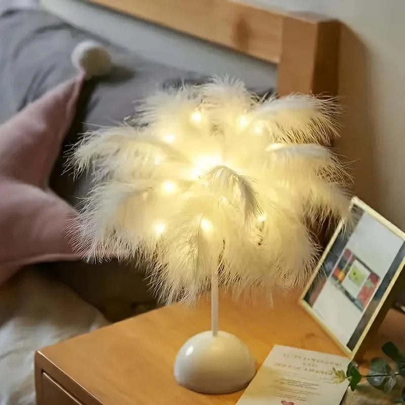 VelvetWings – Artistic Feather Lamp 2