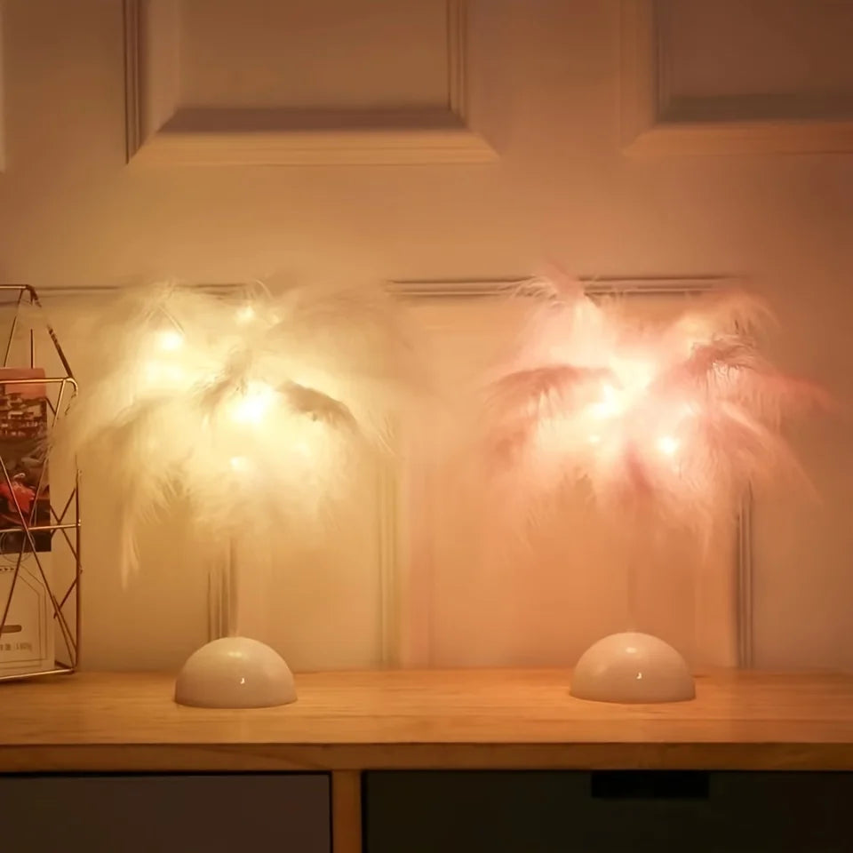 VelvetWings – Artistic Feather Lamp 3