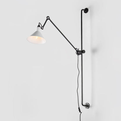 Modern Vertical Wall Light with Decorative Design - Lusomart