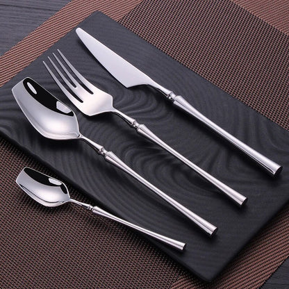 Luxury Modern Stainless Steel Silverware Set - Lusomart