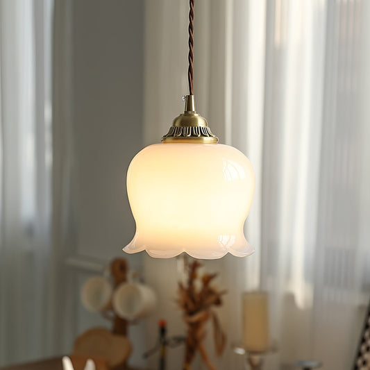 Classic Glass Drop Pendant Lamp - Lusomart