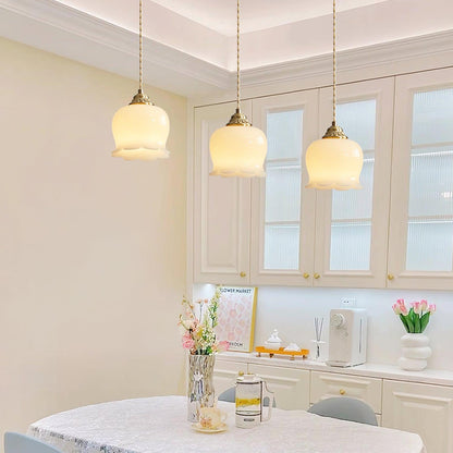 Classic Glass Drop Pendant Lamp