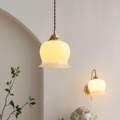 Classic Glass Drop Pendant Lamp