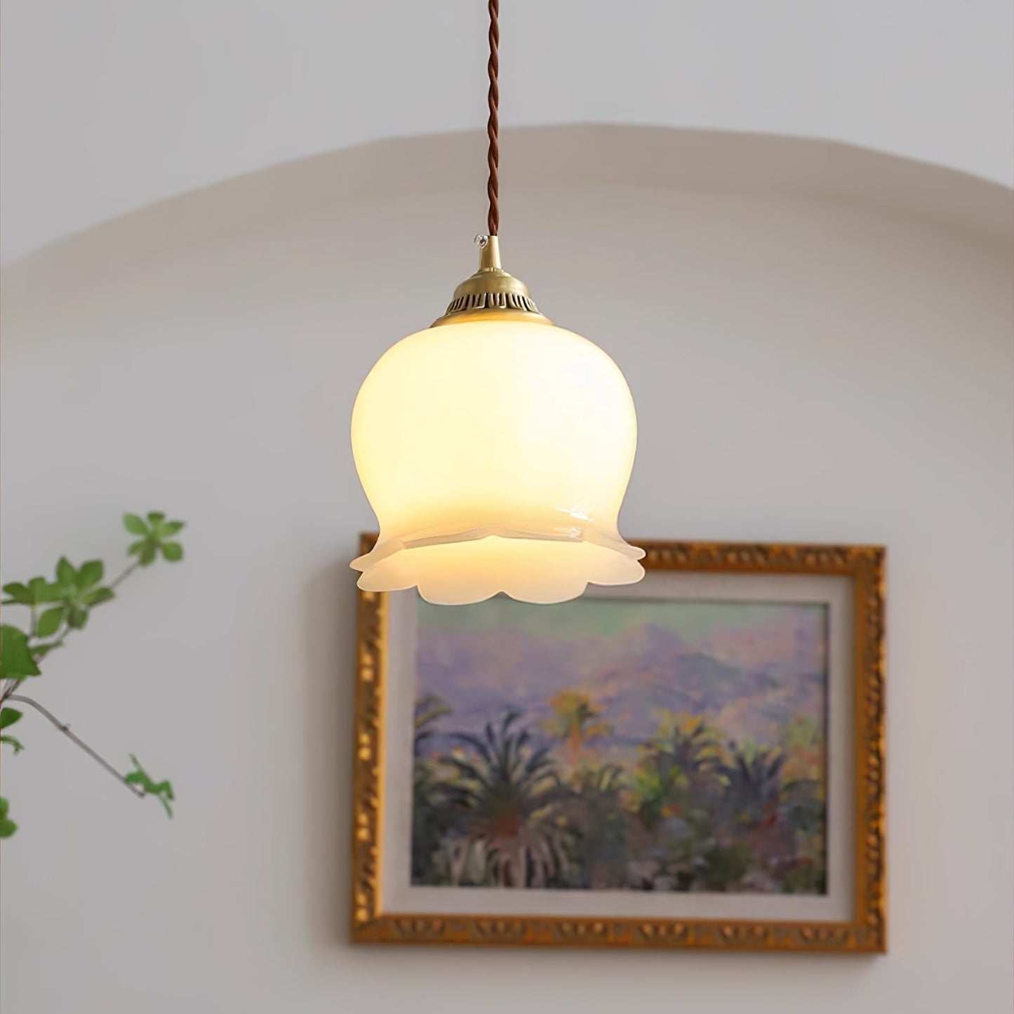 Classic Glass Drop Pendant Lamp