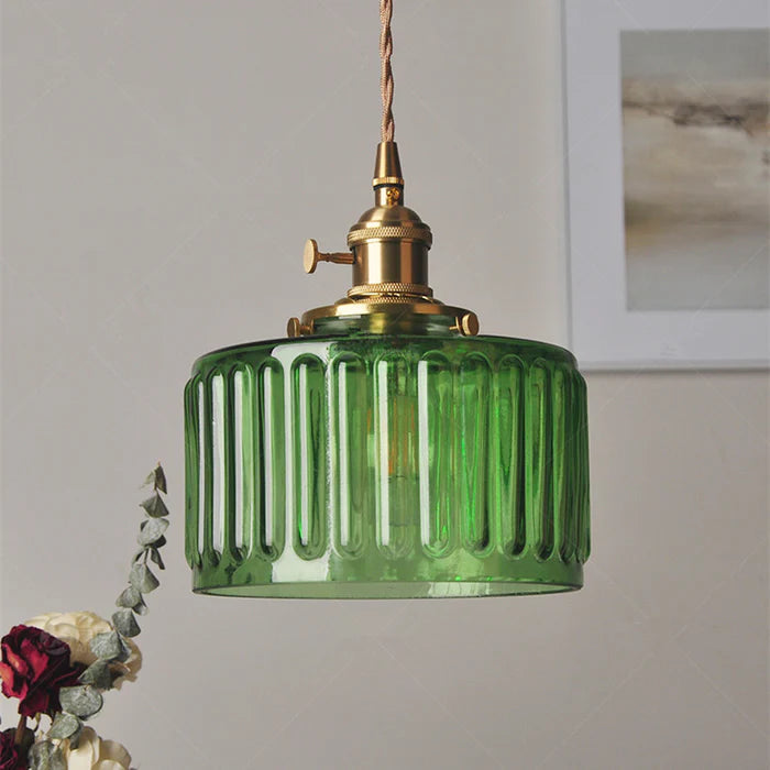 Classic Round Glass Drop Light - Lusomart